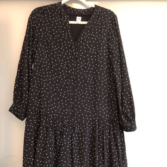 GAP drop waist polka dot dress - Picture 3 of 5